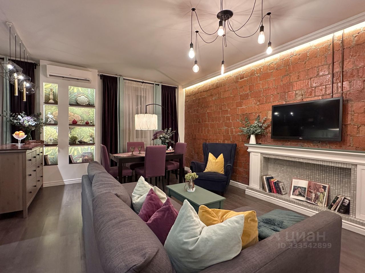 3-комн. квартира, 63 м², 1/6 этаж