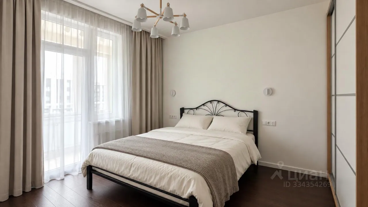 2-комн. квартира, 60 м², 21/22 этаж