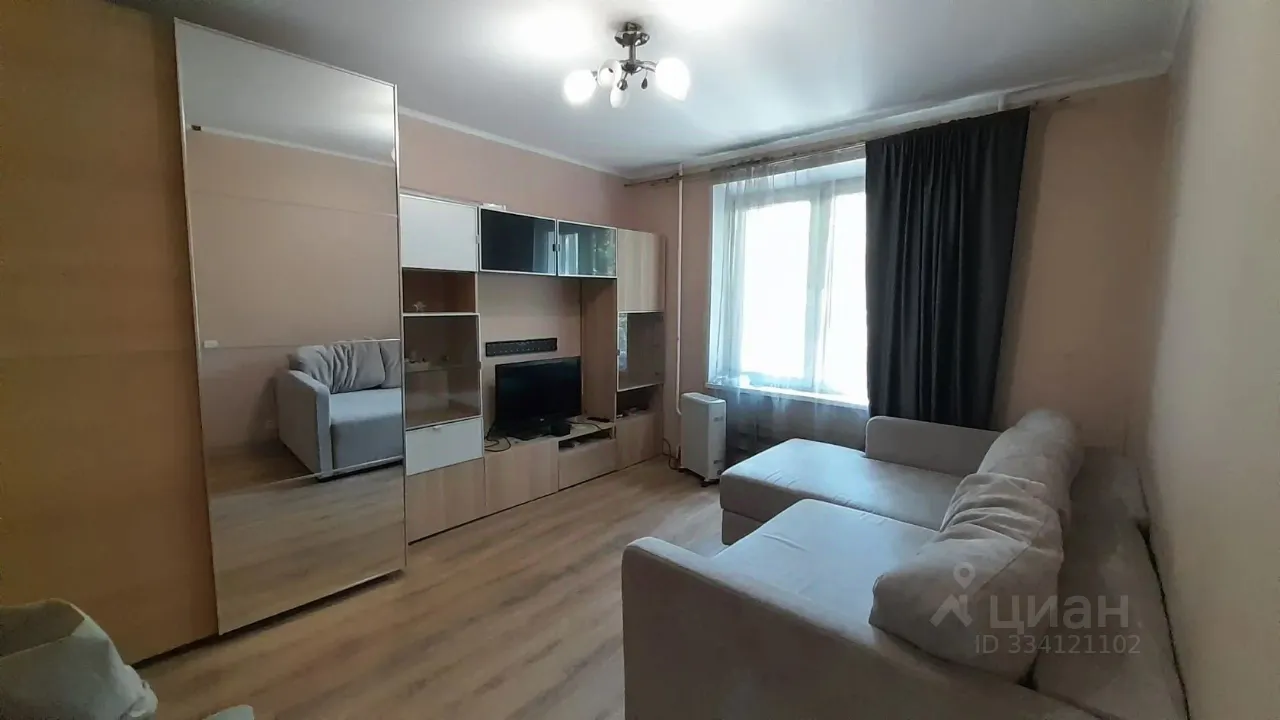 2-комн. квартира, 40 м², 3/12 этаж