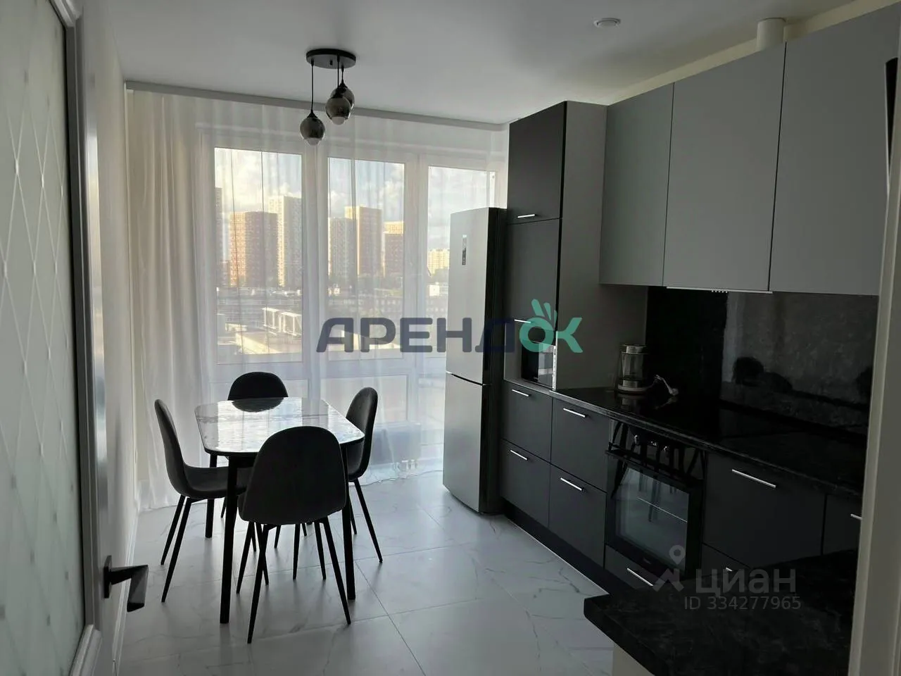 3-комн. квартира, 72 м², 12/32 этаж