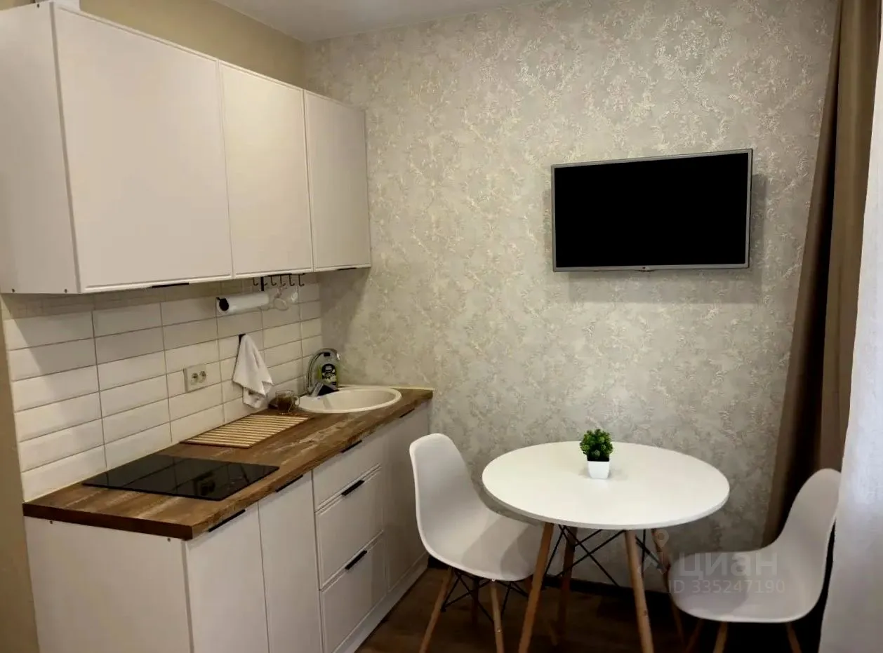 Студия, 17 м², 1/14 этаж
