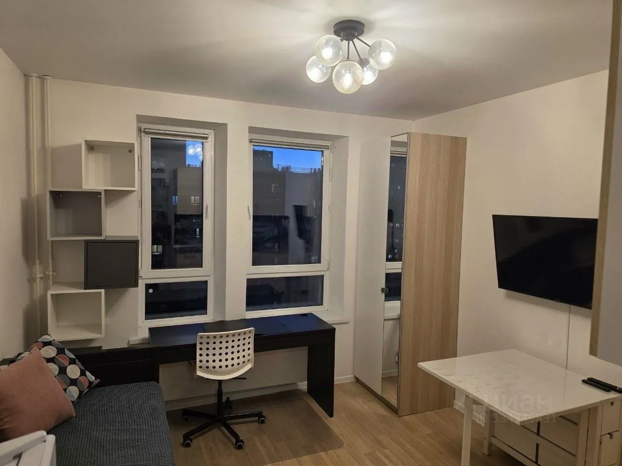 Студия, 20 м², 14/15 этаж