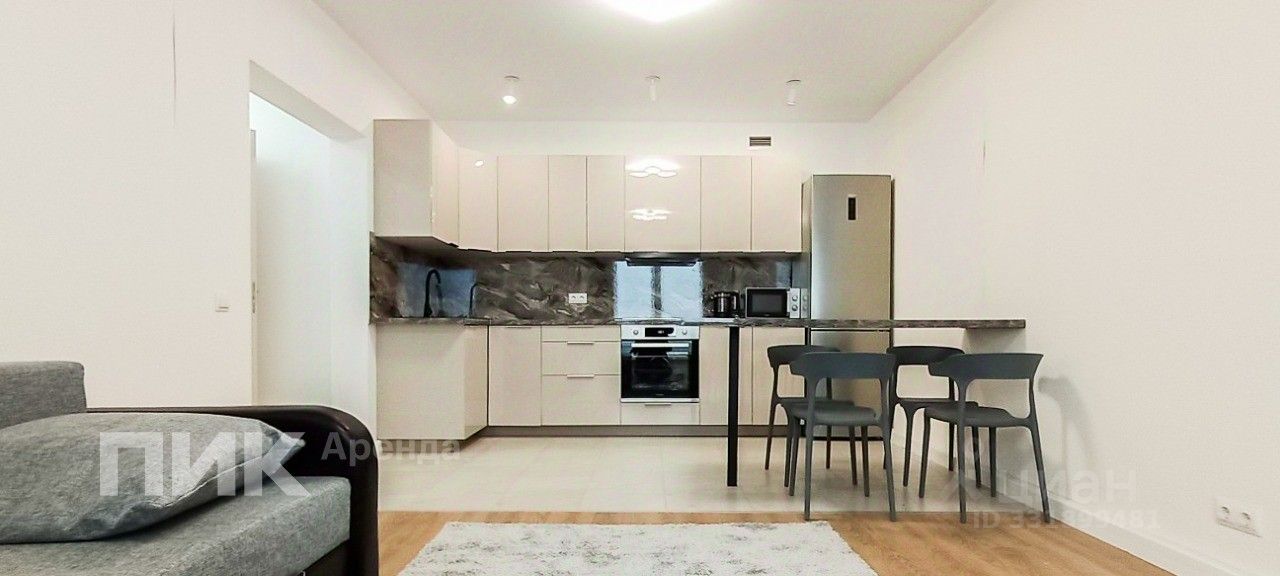 3-комн. квартира, 61,1 м², 24/33 этаж