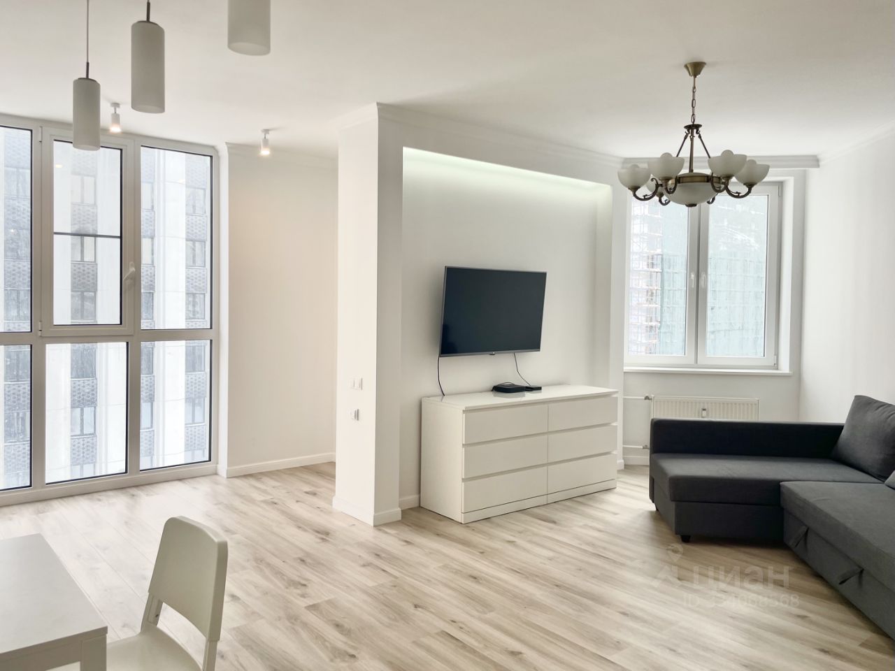 Студия, 37 м², 10/16 этаж