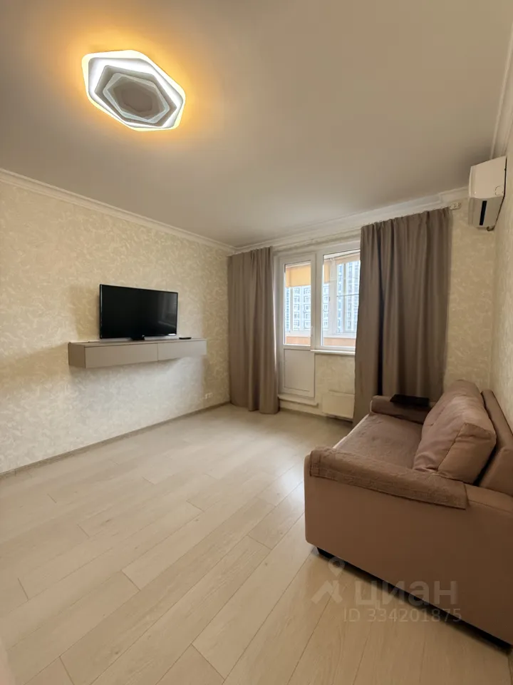 1-комн. квартира, 38 м², 9/17 этаж