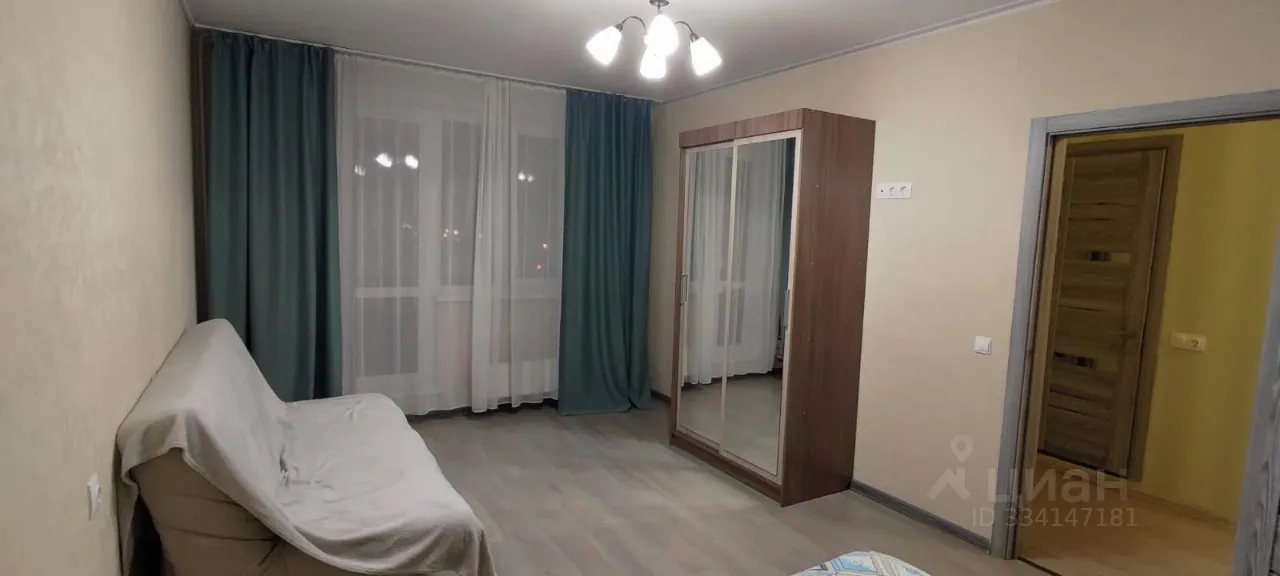 1-комн. квартира, 38 м², 7/17 этаж