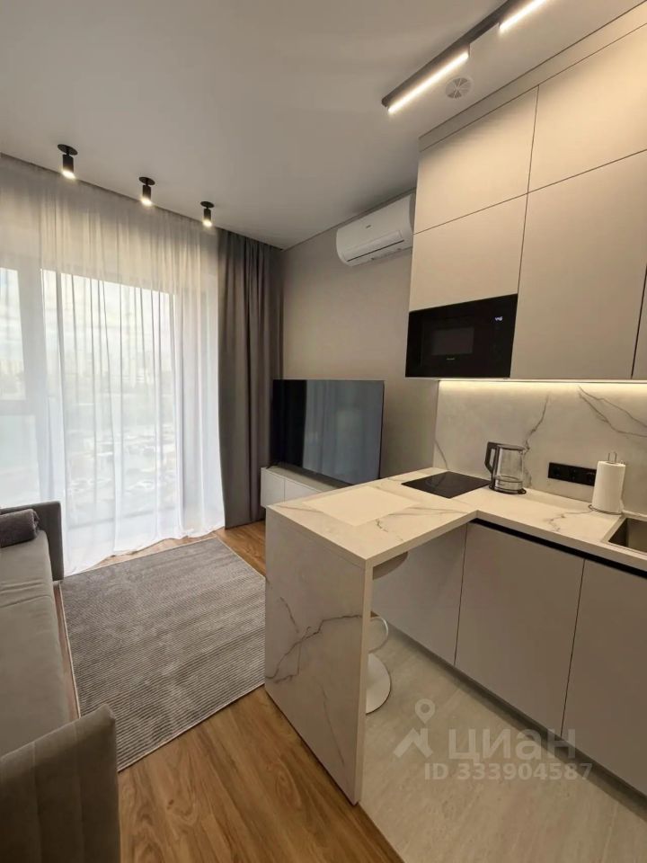 Студия, 25 м², 3/50 этаж