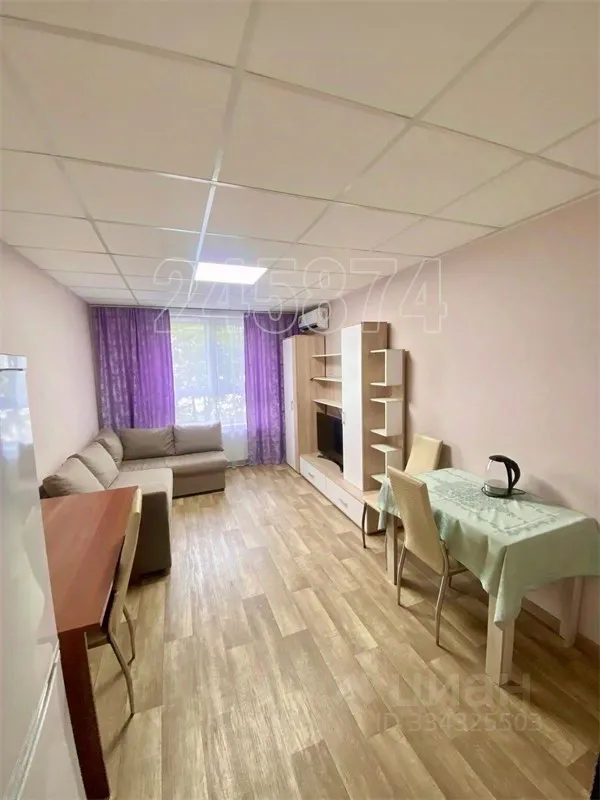 Студия, 25 м², 3/8 этаж