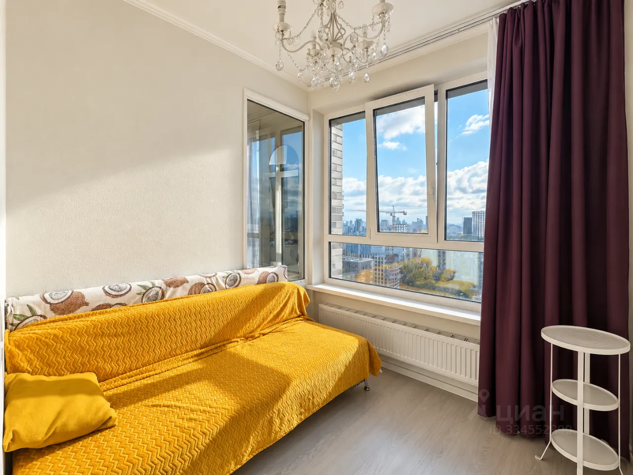 1-комн. квартира, 27,6 м², 23/38 этаж