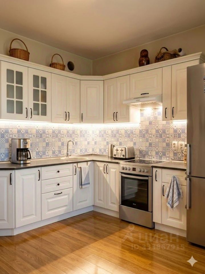 3-комн. квартира, 88,7 м², 10/22 этаж