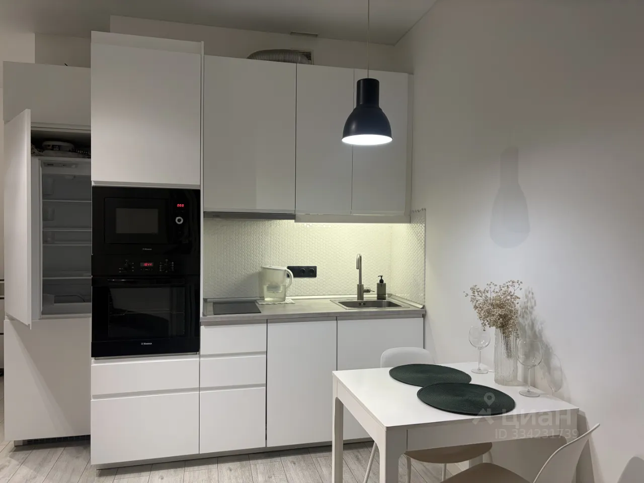 Студия, 27 м², 12/25 этаж