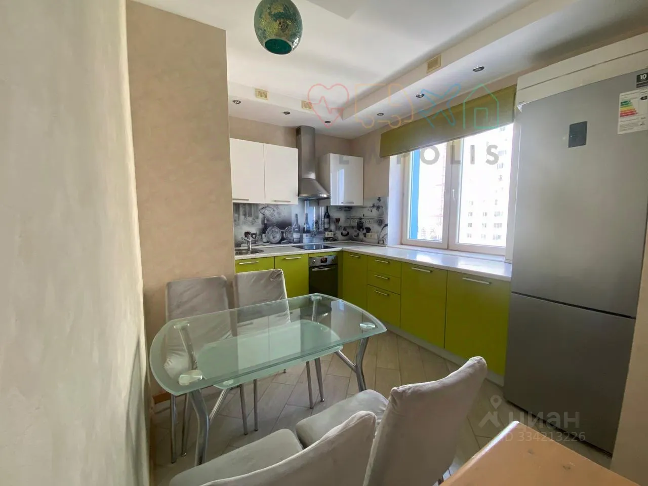 2-комн. квартира, 53,6 м², 12/25 этаж