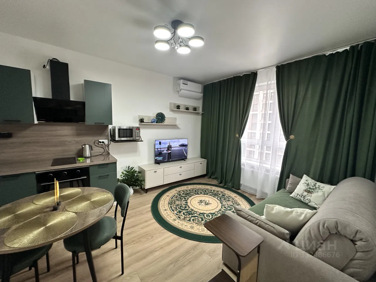 1-комн. квартира, 36,5 м², 5/9 этаж