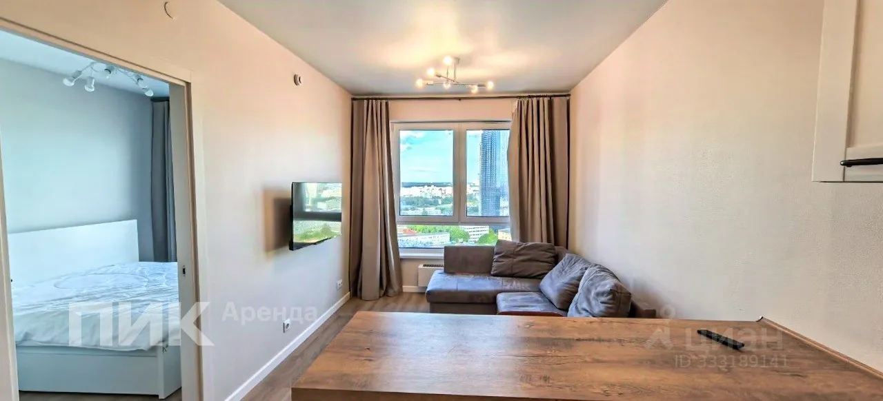 1-комн. квартира, 31,9 м², 28/33 этаж