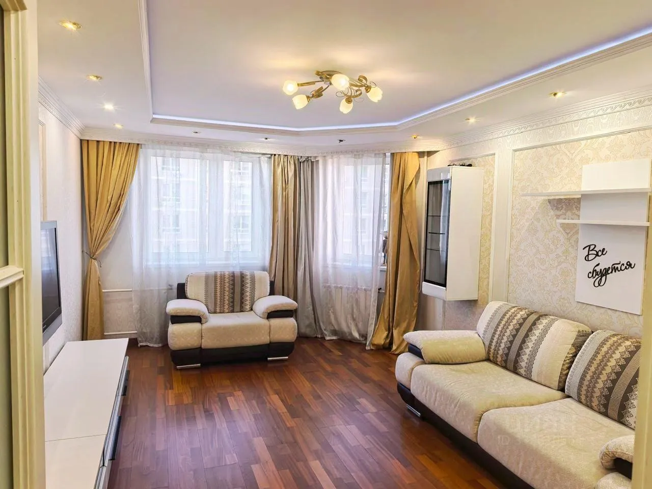 3-комн. квартира, 100 м², 12/17 этаж