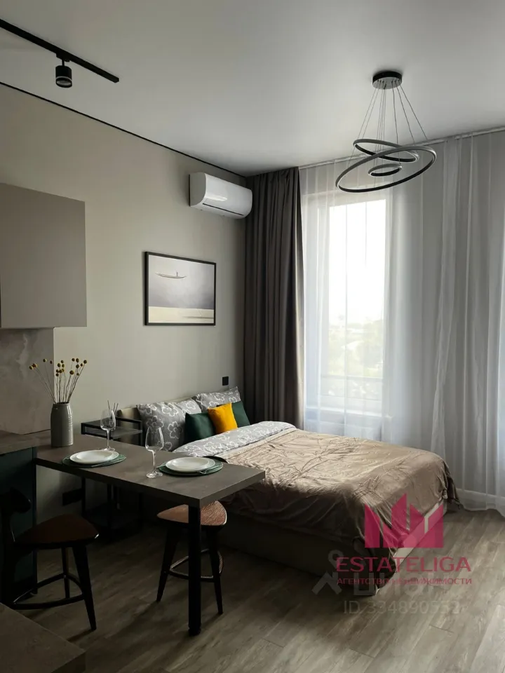 Студия, 30 м², 7/41 этаж