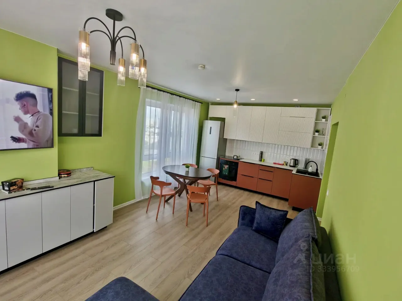 2-комн. квартира, 55 м², 16/24 этаж