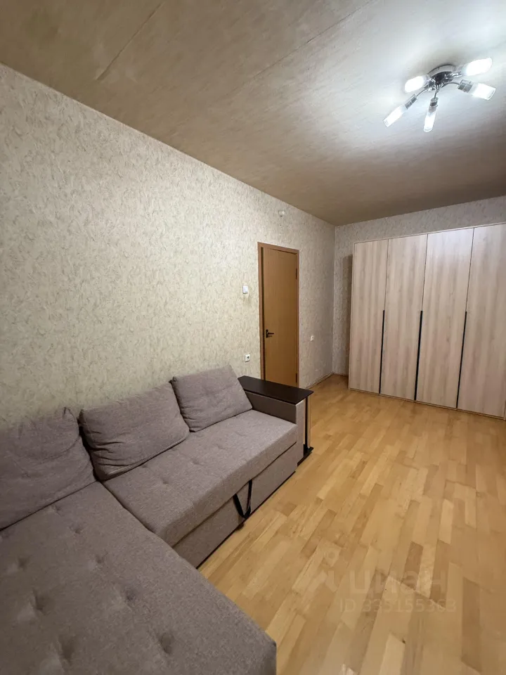 1-комн. квартира, 37,6 м², 6/17 этаж