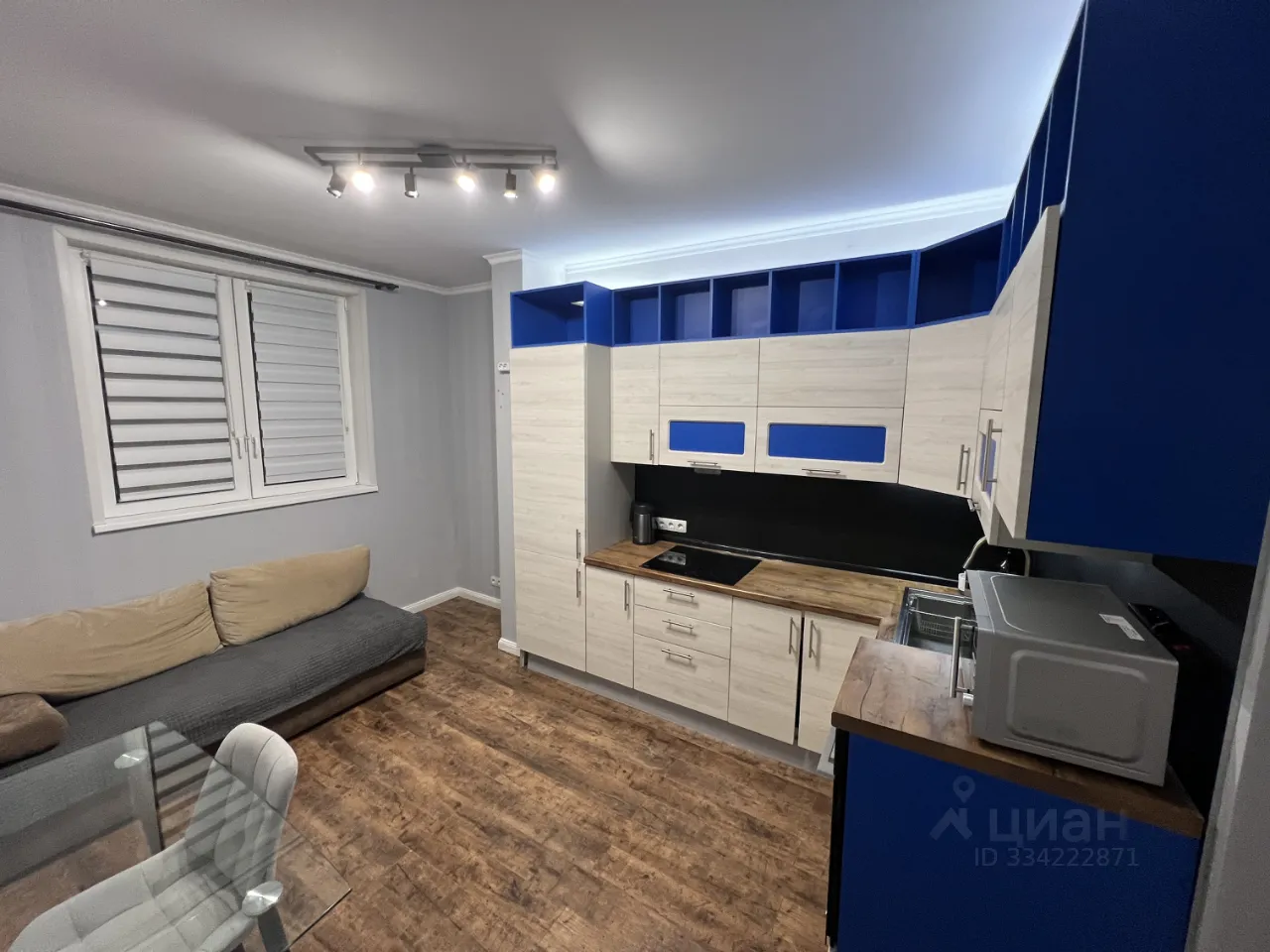 1-комн. квартира, 42 м², 1/9 этаж