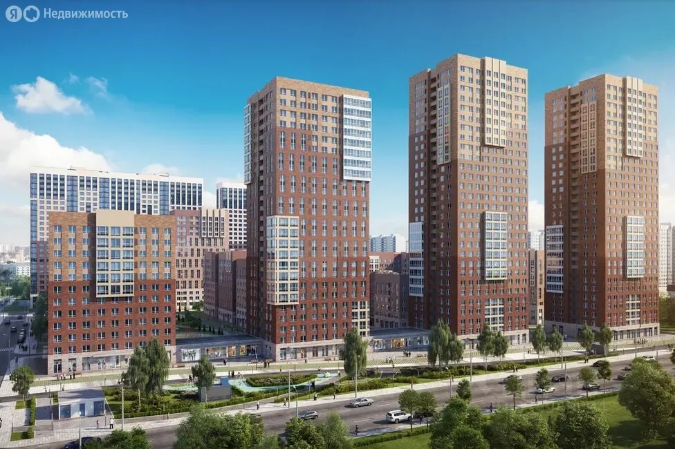 1-комн. квартира, 44,1 м², 10/25 этаж