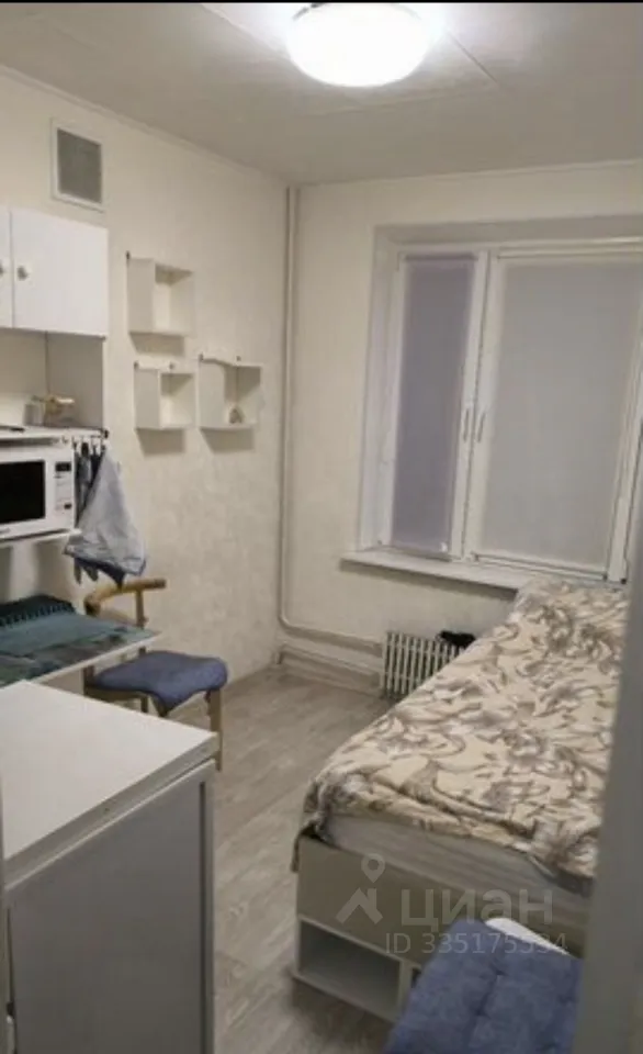 1-комн. квартира, 15 м², 1/9 этаж
